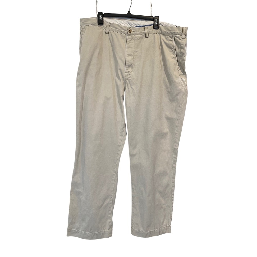 Polo Ralph Lauren Classic Fit Chino‎ Pants Mens 42x30 Tan Khaki Cotton Twill